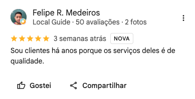 Depoimento de cliente Vigiar Sistemas
